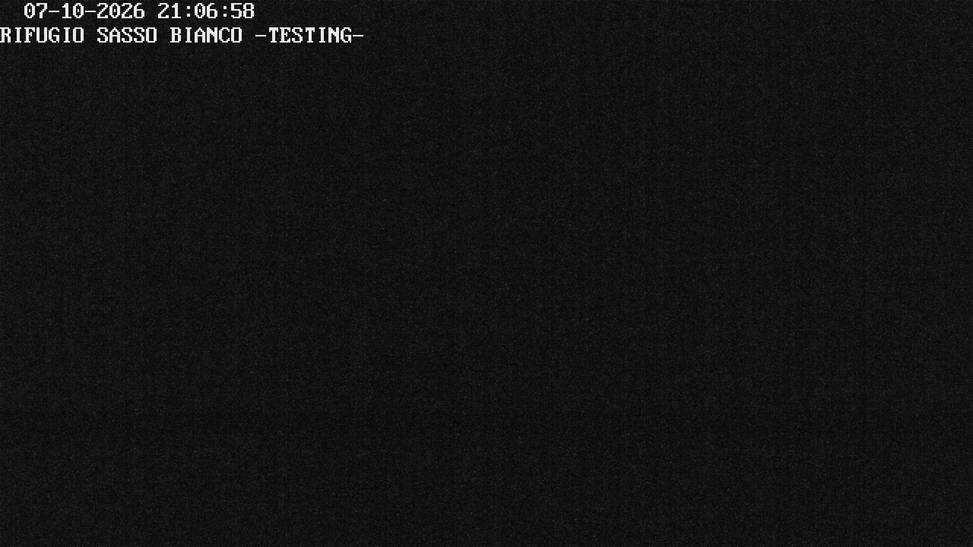Vista aggiornata dalla webcam Sasso Bianco